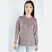 Everything5Pounds Women's Collared Jumpers