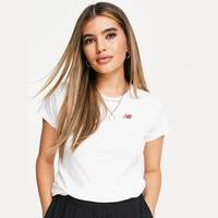 New Balance Women's White T-shirts