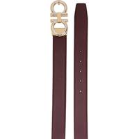 Salvatore Ferragamo Men's Brown Leather Belts