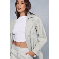 MissPap Women's Cropped Biker Jackets