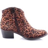 La Redoute Women's Leopard Print Ankle Boots
