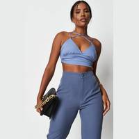 Missguided Blue Bralettes