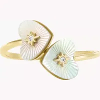 Fossil Women's Pearl Rings