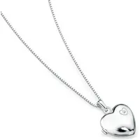 D for Diamond Women's Silver Necklaces