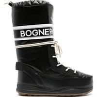 Bogner Women's Black Lace Up Boots