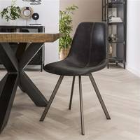 FURNWISE Black Dining Chairs