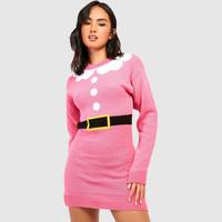 boohoo Women's Christmas Jumper Dresses