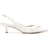 FARFETCH Women's White Kitten Heels