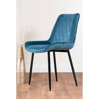 Furniturebox UK Velvet Dining Chairs