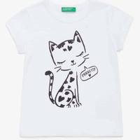 Benetton Cotton T-shirts for Girl