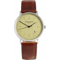 Simon Carter Mens Watches With Leather Straps