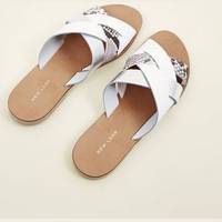 New Look Womens White Sandals