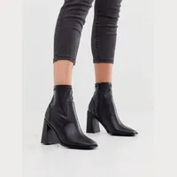 Raid Black Sock Boots for Women