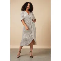 Wallis Women's Plus Size Sequin Dresses