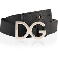Men's Dolce and Gabbana Logo Belts