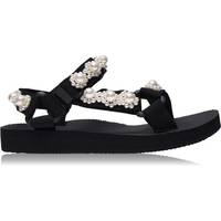 Van Mildert Women's Black Ankle Strap Sandals