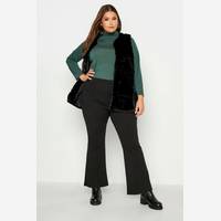 Yours Clothing Plus Size Wide Leg Trousers