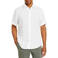 Bloomingdale's Men's White Linen Shirts