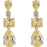 Wolf & Badger LATELITA Women's Topaz Earrings