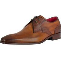 Spartoo Brown Leather Shoes for Men