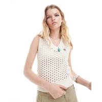 Dickies Women's White Camisoles And Tanks