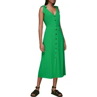 Whistles Women's Green Midi Dresses