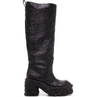 Premiata Women's Black Platform Boots