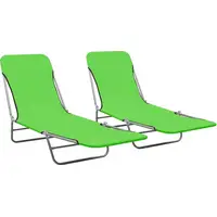 ASUPERMALL Green Sun Loungers