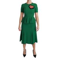 Secret Sales Women's Green Midi Dresses