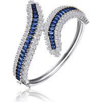 Genevive Jewelry Women's Silver Bangles