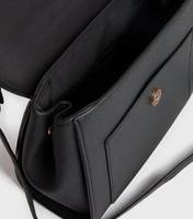 New Look Women's Black Leather Tote Bags