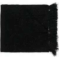 Saint Laurent Men's Black Scarves