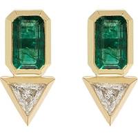 FARFETCH Women's Emerald Earrings