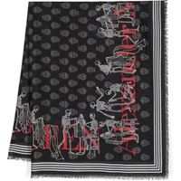 FARFETCH Alexander Mcqueen Men's Striped Scarves