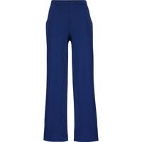 Wolf & Badger Women's Ribbed Wide Leg Trousers