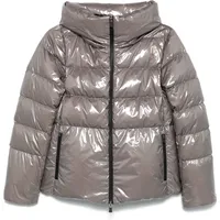 Herno Women's Grey Puffer Jackets