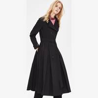 SHEIN Women's Black Double-Breasted Coats