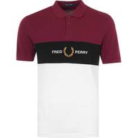 Fred Perry Men's Red Polo Shirts