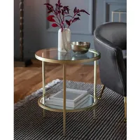 BrandAlley Glass And Metal Tables