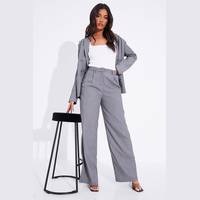 I Saw It First Women's Tailored Wide Leg Trousers