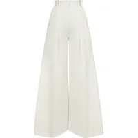 Nina Ricci Women's Tailored Wide Leg Trousers