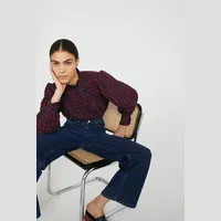 Warehouse Women's Check Blouses