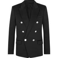 Shop Balmain Men's Black Suits up to 50% Off | DealDoodle