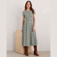 Seasalt Women's Green Floral Dresses