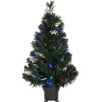 B&Q Fibre Optic Christmas Trees