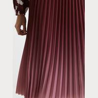 French Connection Women's Brown Pleated Skirts