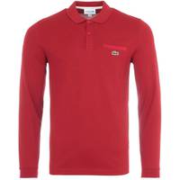 Lacoste Men's Red Polo Shirts
