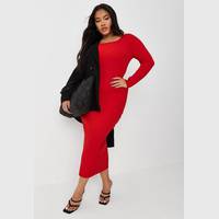 Missguided Plus Size Red Dresses