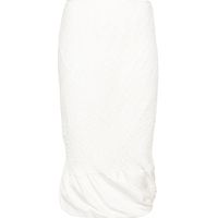 FARFETCH Jil Sander Women's White Midi Skirts