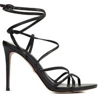 CRUISE Women's Black Ankle Strap Sandals